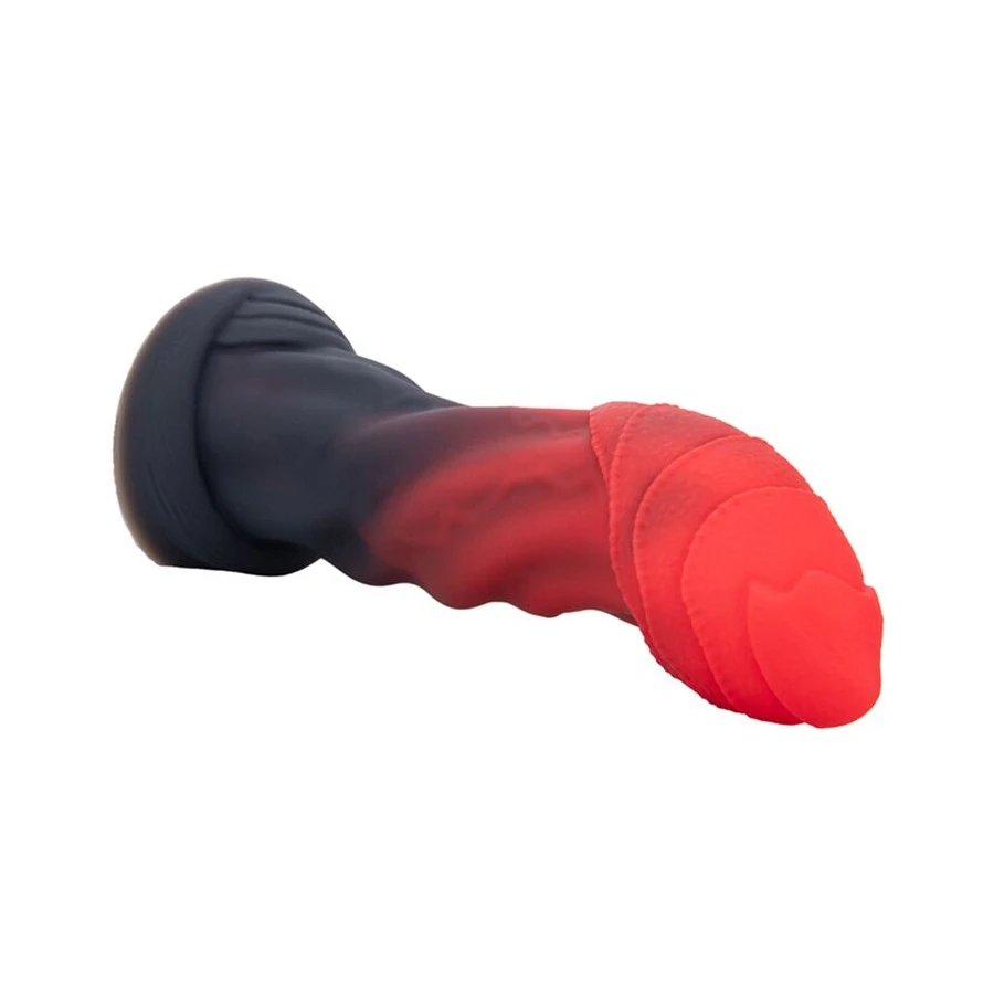 POWER MONSTERS - INFERNAL GOLIATH BICOLOR FANTASY SILICONE DILDO 25 CM Ø 6 CM